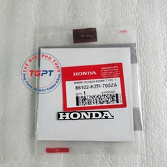 Tem logo Honda 60mm dán ốp đầu xe Sonic, xe Vario /86102-KZR-700ZA