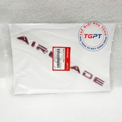 Tem ốp sườn, Tem chữ nổi xe Air Blade 2022+ đỏ /86835-K2Z-V70ZA