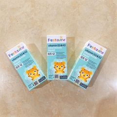 Pentavite vitamin D3&K2 Infant & Kids Liquid 30ml (6M+)