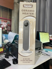 Máy sưởi gốm bản cơ Tombi Ceramic Heater (núm vặn) - 50X