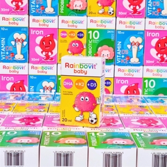 Bổ sung DHA, D3K2 Rainbovit Baby 20ml (0M+)