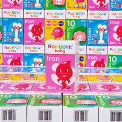 Bổ sung sắt Rainbovit Baby 30ml (0M+)