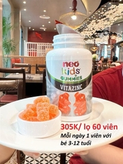 Neo kids gummies vitazinC 60 viên 3y+