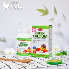 Bổ sung Canxi hữu cơ Green Calcium 100 viên (6Y+)