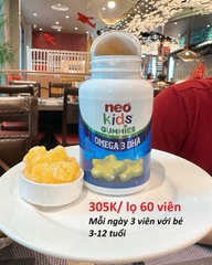 Neo kids gummies omega 3 DHA 60 viên 3y+