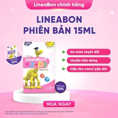 LineaBon K2+D3 Drops hồng 15ml (0M+)(N)