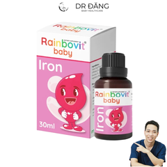 Bổ sung sắt Rainbovit Baby 30ml (0M+)