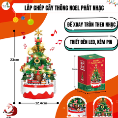 Lego cây thông noel 8756-3