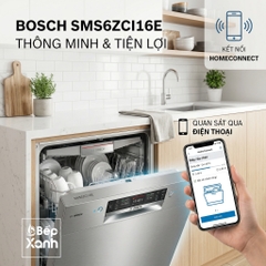 Máy Rửa Chén Độc Lập Series 6 Bosch SMS6ZCI16E / New 2024 - Nhập Khẩu Đức