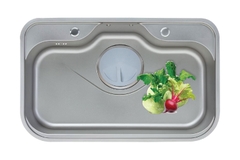 Chậu kiểu nhật Japan Hikari 7848JP, 01 hố GrandX GX7848JP