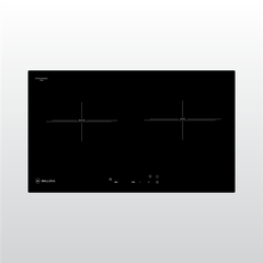 Bếp điện từ 2 vùng nấu Malloca MH-732 EIR / 1 Vùng từ 1 vùng điện, kính Virtro Ceramic