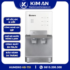 Máy Lọc Nước Để Bàn Nóng Lạnh Humero HB-751