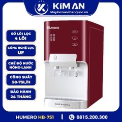 Máy Lọc Nước Để Bàn Nóng Lạnh Humero HB-751