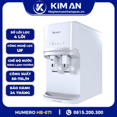 Máy Lọc Nước UF Để Bàn Nóng Lạnh Humero HB-671