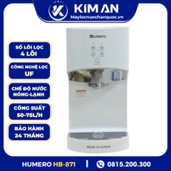 Máy Lọc Nước UF Để Bàn Nóng Lạnh Humero HB-871