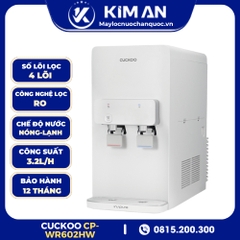 Máy Lọc Nước Cuckoo Để Bàn Nóng Lạnh INSPURE CP-WR602HW