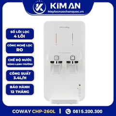 Máy Lọc Nước Coway Để Bàn Nóng - Lạnh - Thường CHP-260L