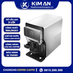 Máy Lọc Nước Nóng- Lạnh-Nguội-Làm Đá-Cà Phê Để Bàn ChungHo ESPRE CAFFE