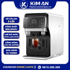 Máy Lọc Nước Nóng- Lạnh-Nguội-Làm Đá-Cà Phê Để Bàn ChungHo ESPRE CAFFE