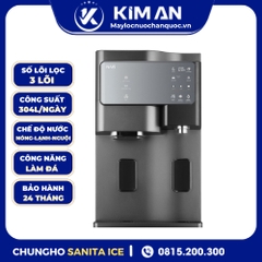 Máy Lọc Nước Nóng- Lạnh-Nguội-Làm Đá Để Bàn ChungHo Sanita ICE