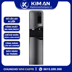 Máy Lọc Nước Nóng, Lạnh, Nguội, Làm Đá, Pha Cà Phê Tủ Đứng ChungHo WHI CAFFE