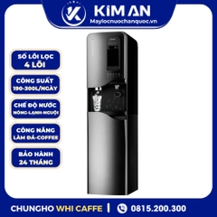 Máy Lọc Nước Nóng, Lạnh, Nguội, Làm Đá, Pha Cà Phê Tủ Đứng ChungHo WHI CAFFE