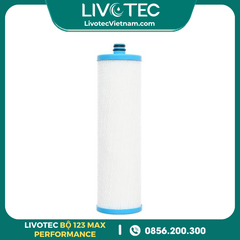 Bộ Lõi Lọc Thô 123 Max Performance Livotec