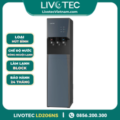 Cây Nước Nóng Lạnh Hút Bình Livotec LD206NS