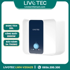 Bình Nước Nóng Gián Tiếp Livotec LWH-V20A25