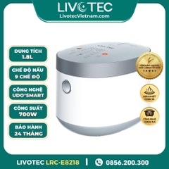 Nồi cơm điện tử Livotec LRC-E8218