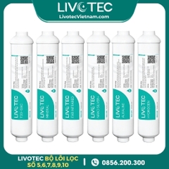 Combo Bộ Lõi Chức Năng 5,6,8,9, 10 Livotec (T33, Mi, Fa, Nano, Ankaline, Hydrogen)