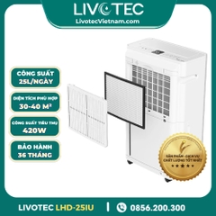 Máy Hút Ẩm Livotec LHD-25IH