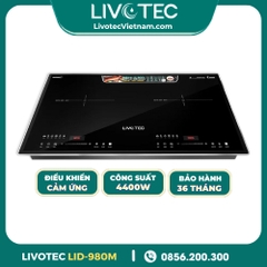 Bếp Từ Đôi Livotec E-smart LID-980M