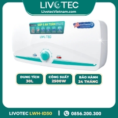 Bình Nước Nóng Gián Tiếp 30L Livotec LWH-ID30