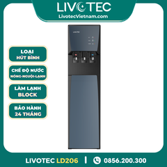 Cây Nước Nóng Lạnh Hút Bình Livotec LD206