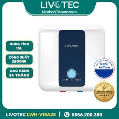 Bình Nước Nóng Gián Tiếp Livotec LWH-V15A25