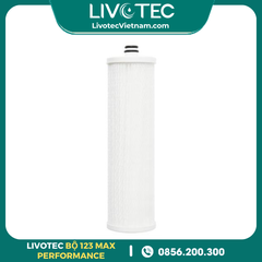 Bộ Lõi Lọc Thô 123 Max Performance Livotec