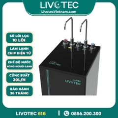 Máy Lọc Nước Nóng Lạnh Livotec 616