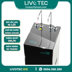 Máy Lọc Nước Nóng Nguội Livotec 615