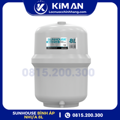 Bình Áp Nhựa 3.2G 8L Máy Lọc Nước SUNHOUSE