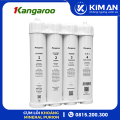 Cụm 4 Lõi Lọc Khoáng Mineral Purion Kangaroo Cao Cấp