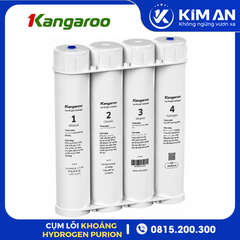 Cụm 4 Lõi Lọc Chức Năng Hydrogen Kangaroo