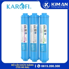 Bộ 3 Lõi Chức Năng Karofi (Mẫu Mới - T33, Mi, Nano)