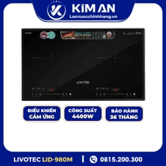 Bếp từ đôi Livotec E-smart LID-980M