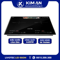 Bếp từ đôi Livotec E-smart LID-980M