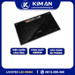 Bếp từ đôi Livotec E-smart LID-998M