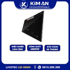 Bếp từ đôi Livotec E-smart LID-998M