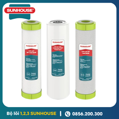 Bộ Lõi Lọc Nước 123 Sunhouse
