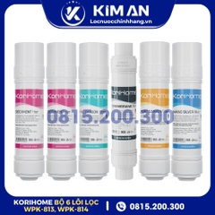 Bộ Lõi Lọc Nước Korihome WPK-813, WPK-814