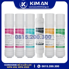 Bộ Lõi Lọc Nước Korihome WPK-818, WPK-818S